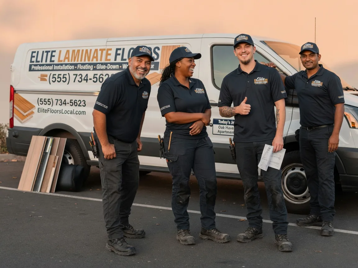 Laminate flooring installation company in Snover, MI